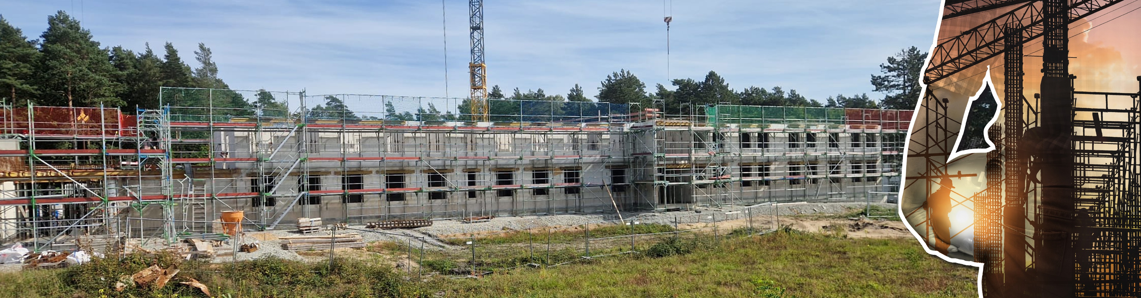 Professionelle Gerüstbauarbeiten